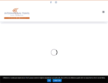 Tablet Screenshot of internationaltravelto.com